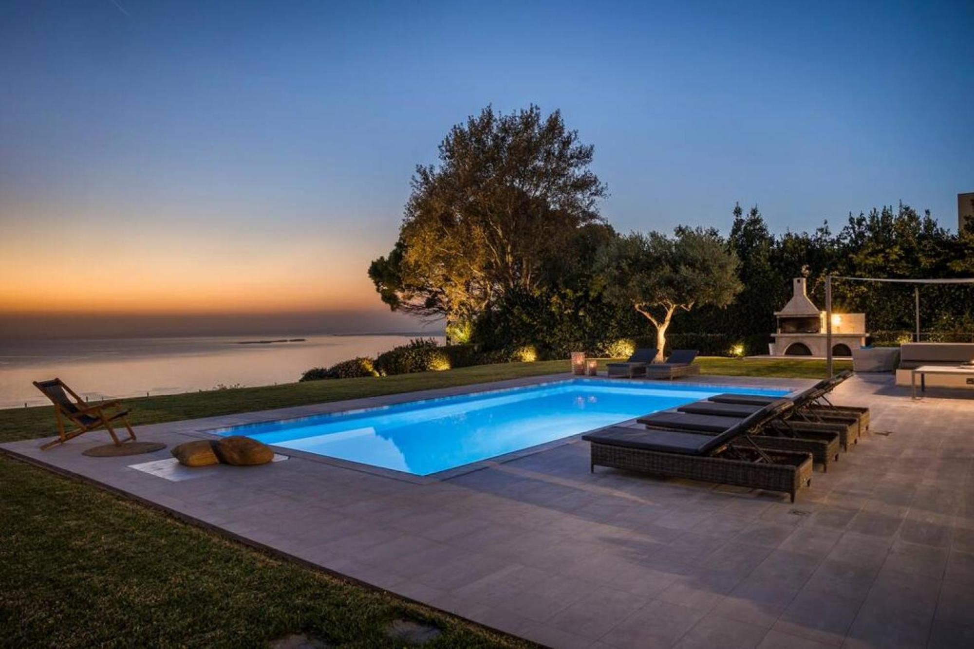 Grande Azzurro In Lakithra Villa Ngoại thất bức ảnh